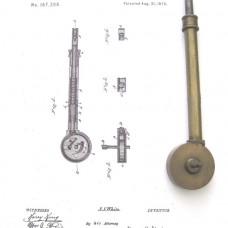 Patent Model: SS White 1875 Dental Drill