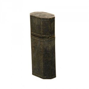Smelling salts in flacon shagreen casel - van Leest Antiques (1)