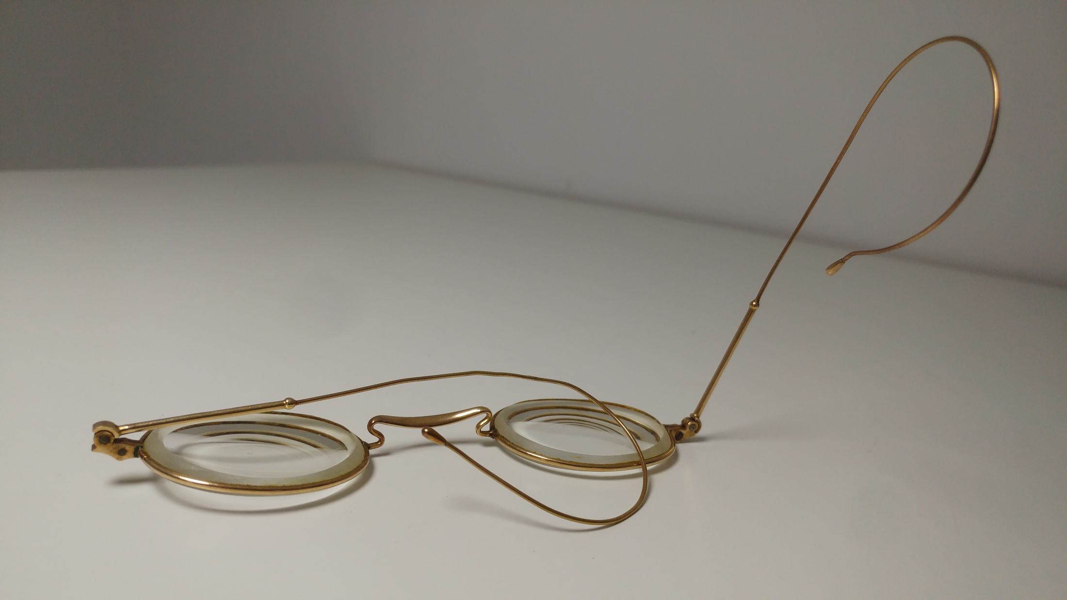 GOLD SPECTACLES 18 K - Fleaglass