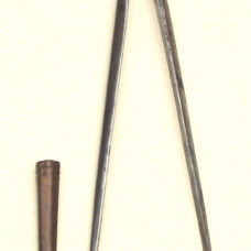 LARGE  EARLY BRASS AND STEEL DIVIDERS