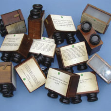 SET OF THIRTEEN WORLD WAR I STEREO VIEWERS