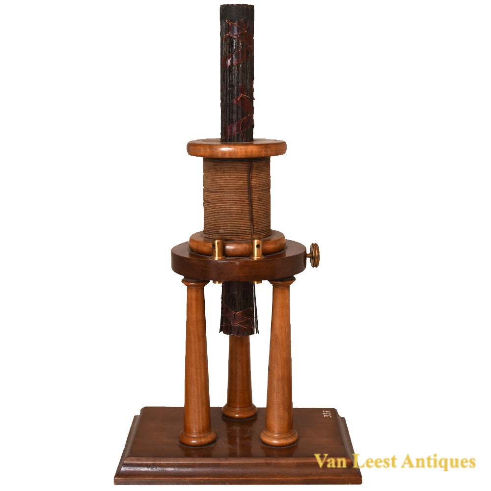 Inductive Repulsion apparatus after Elihu Thomson, C 1890