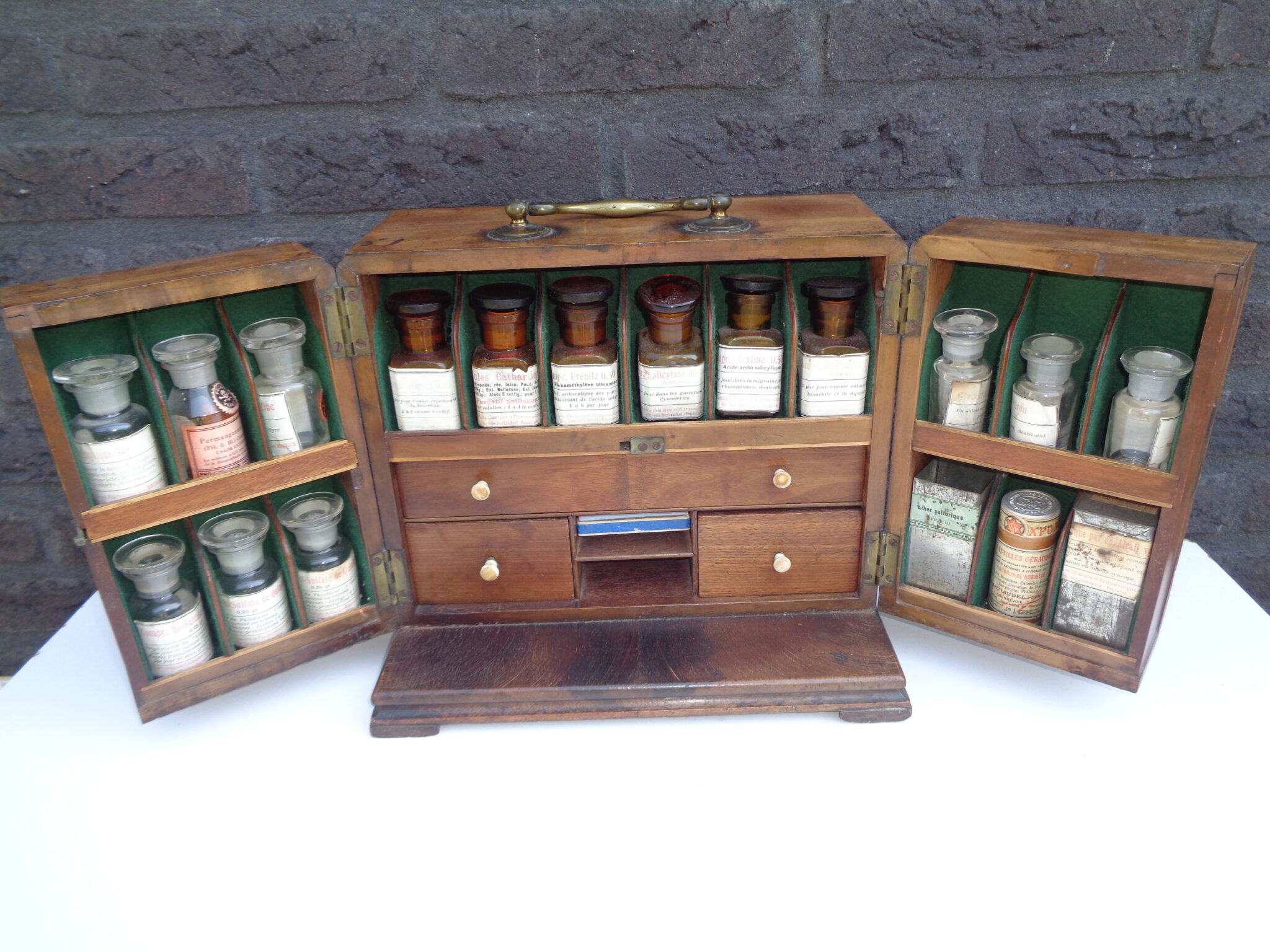 Victorian apothecary or medicine chest