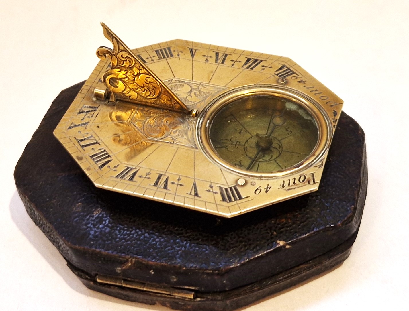 An early monolatitude sundial by Bion, circa 1680