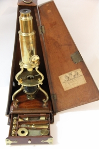 ~Wm. HARRIS & Co. CULPEPER MICROSCOPE-RARE SIGNATURE~