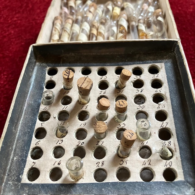 An antique Italian homeopathic case by a Turin pharmacy