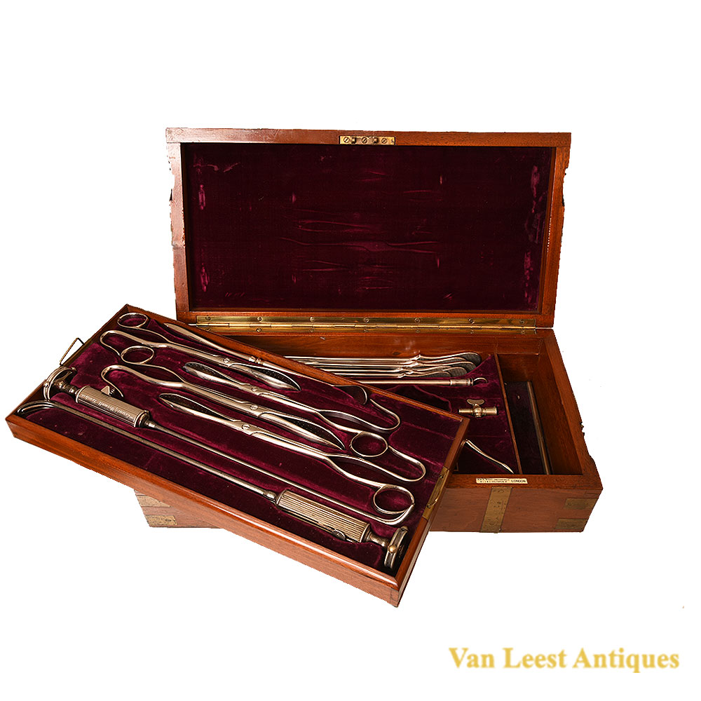 Weiss set of Urethra instruments, ca. 1863-1880