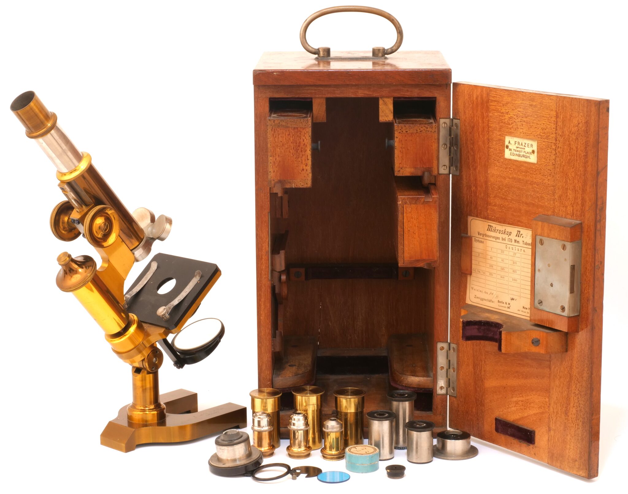 Microscope Ernst Leitz Stand IIa (1900)