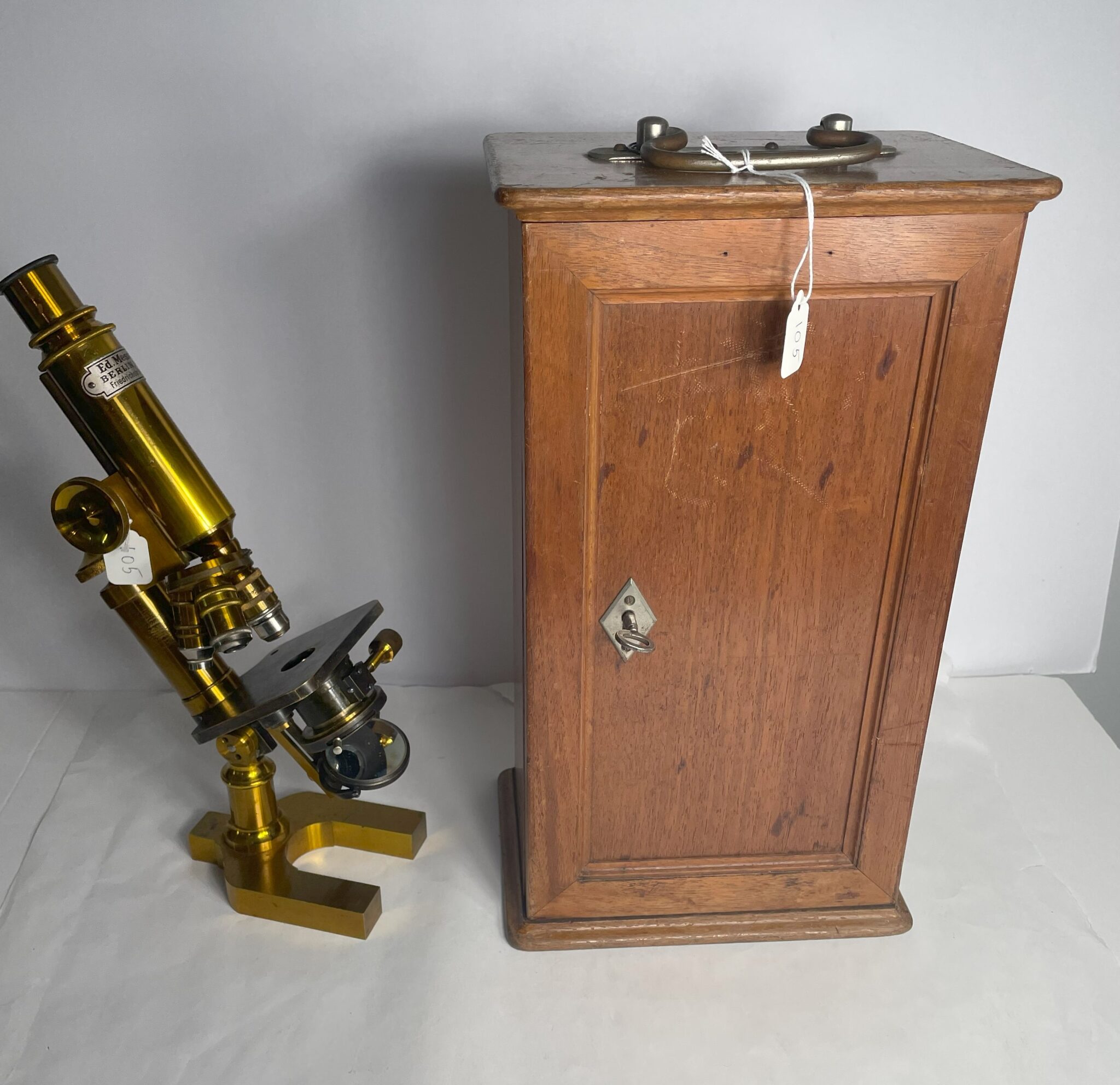 Cased Ed. Messter Microscope