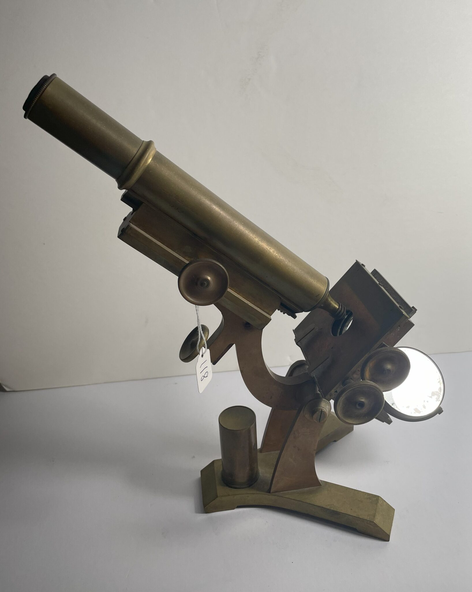 Antique J&W Grunow Microscope