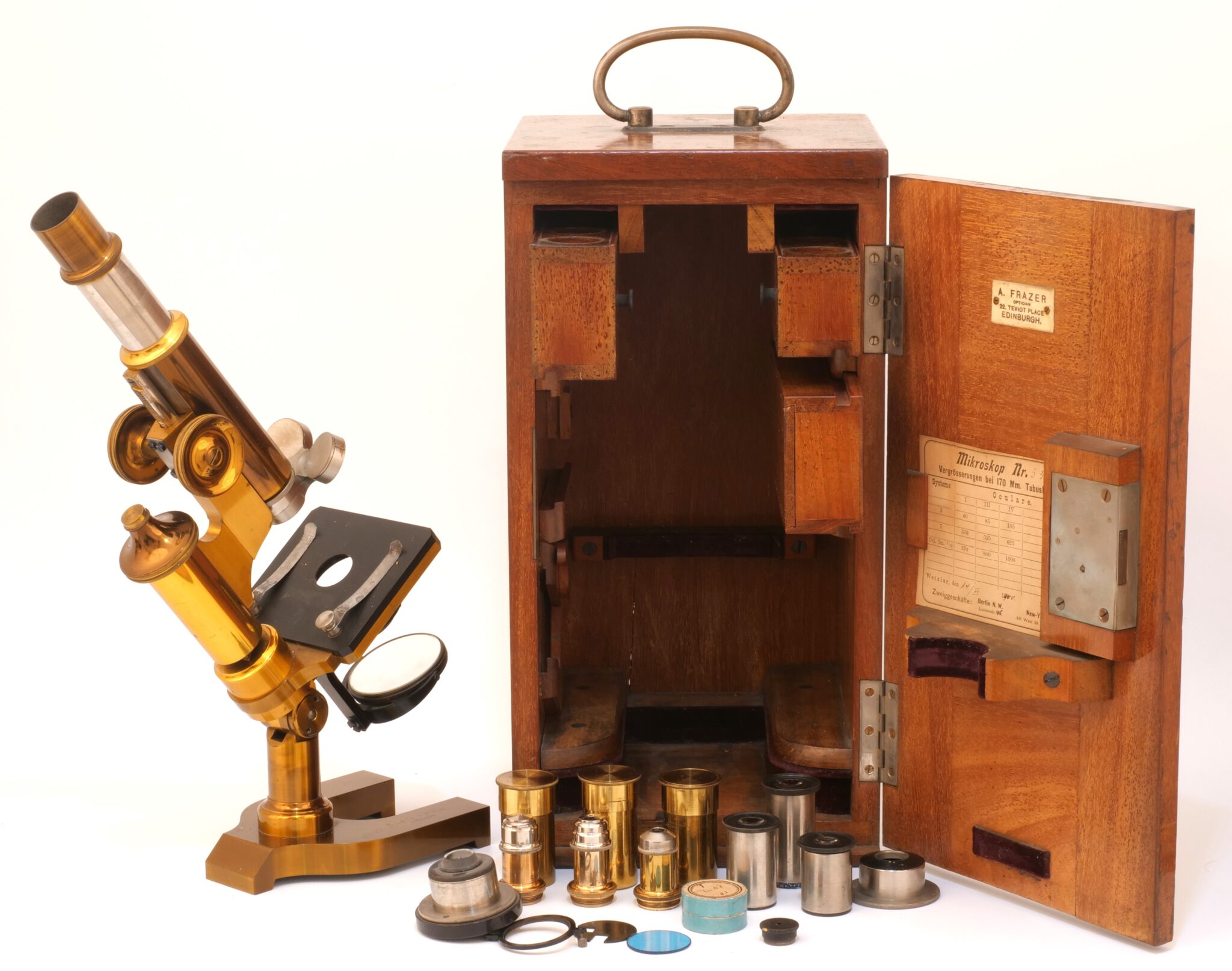 Microscope Ernst Leitz Stand IIa (1900)