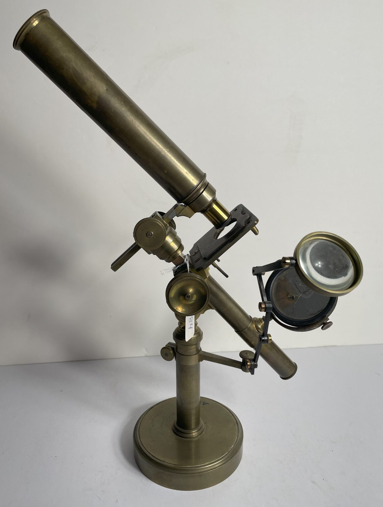 Signed antique microscope by William Duncan.  C. 1840’s