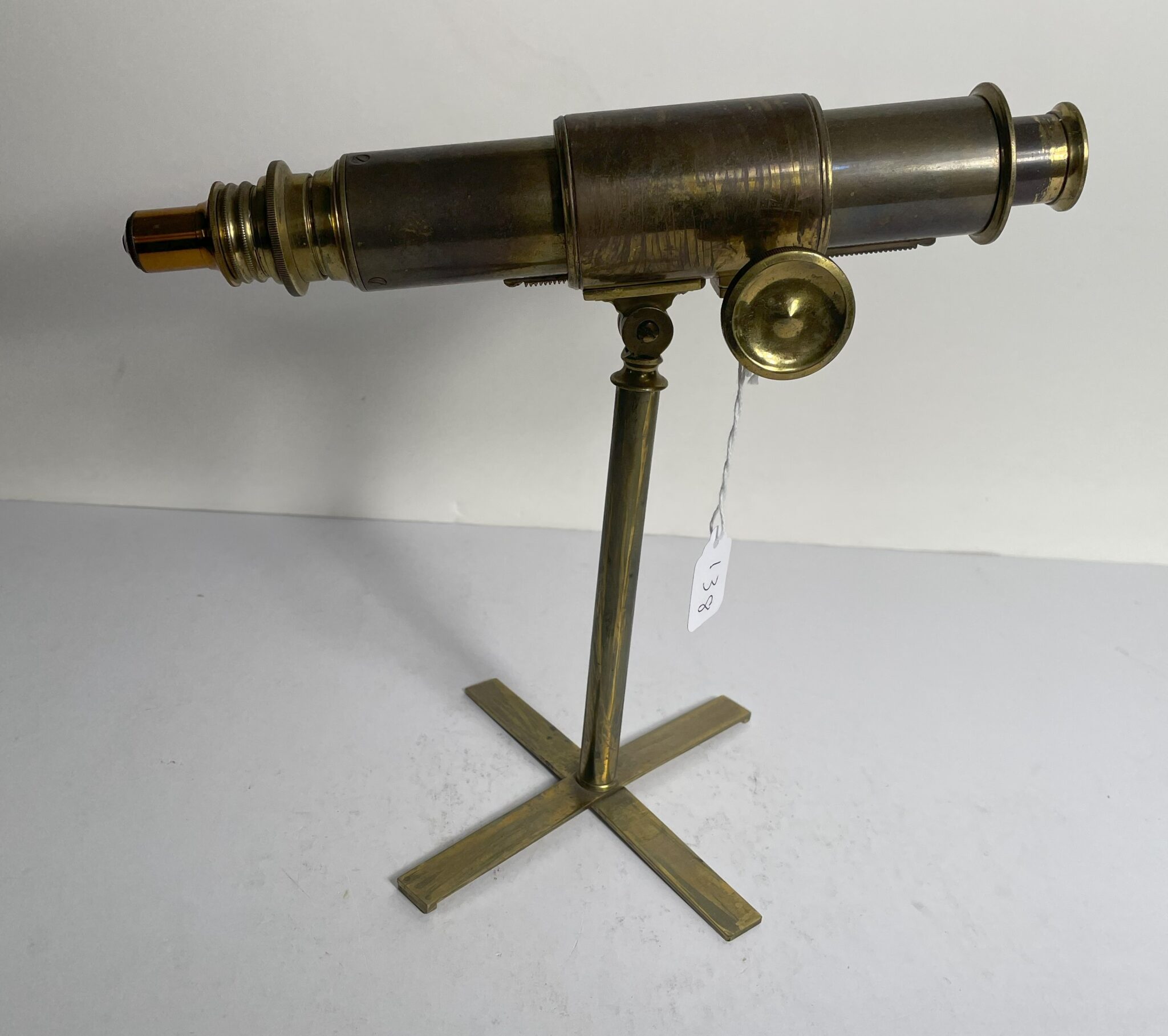 Antique British Aquarium Microscope.