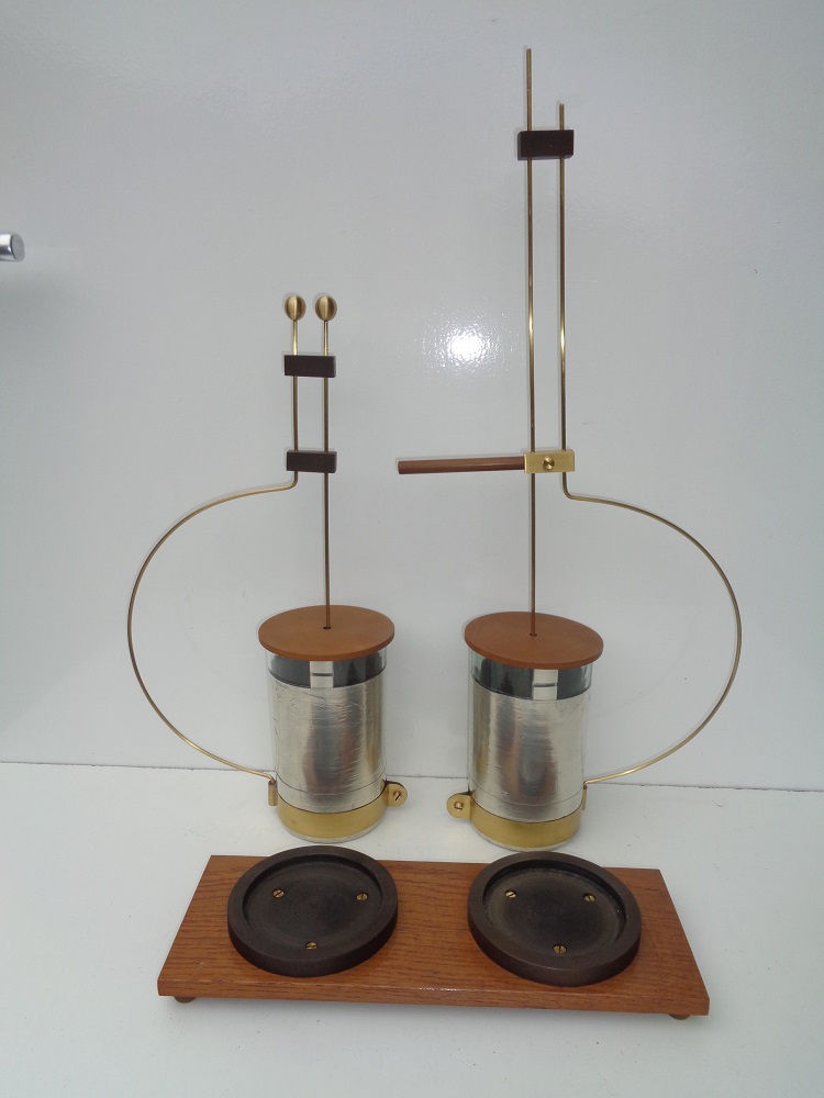 Leyden Jars to Lodge for the demonstration of electrical resonance