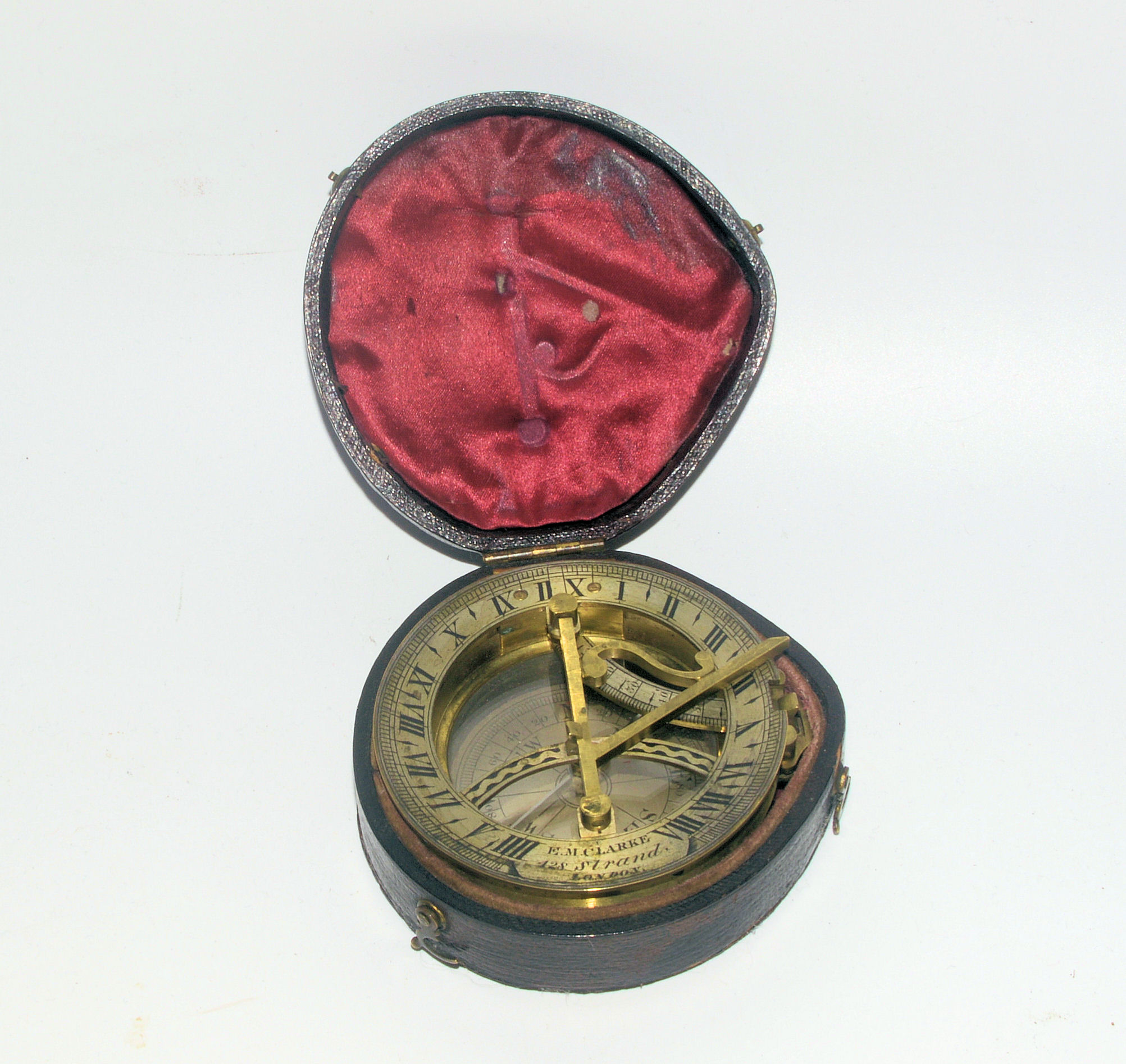 A good equinoctial compass sundial – E.M. Clarke.