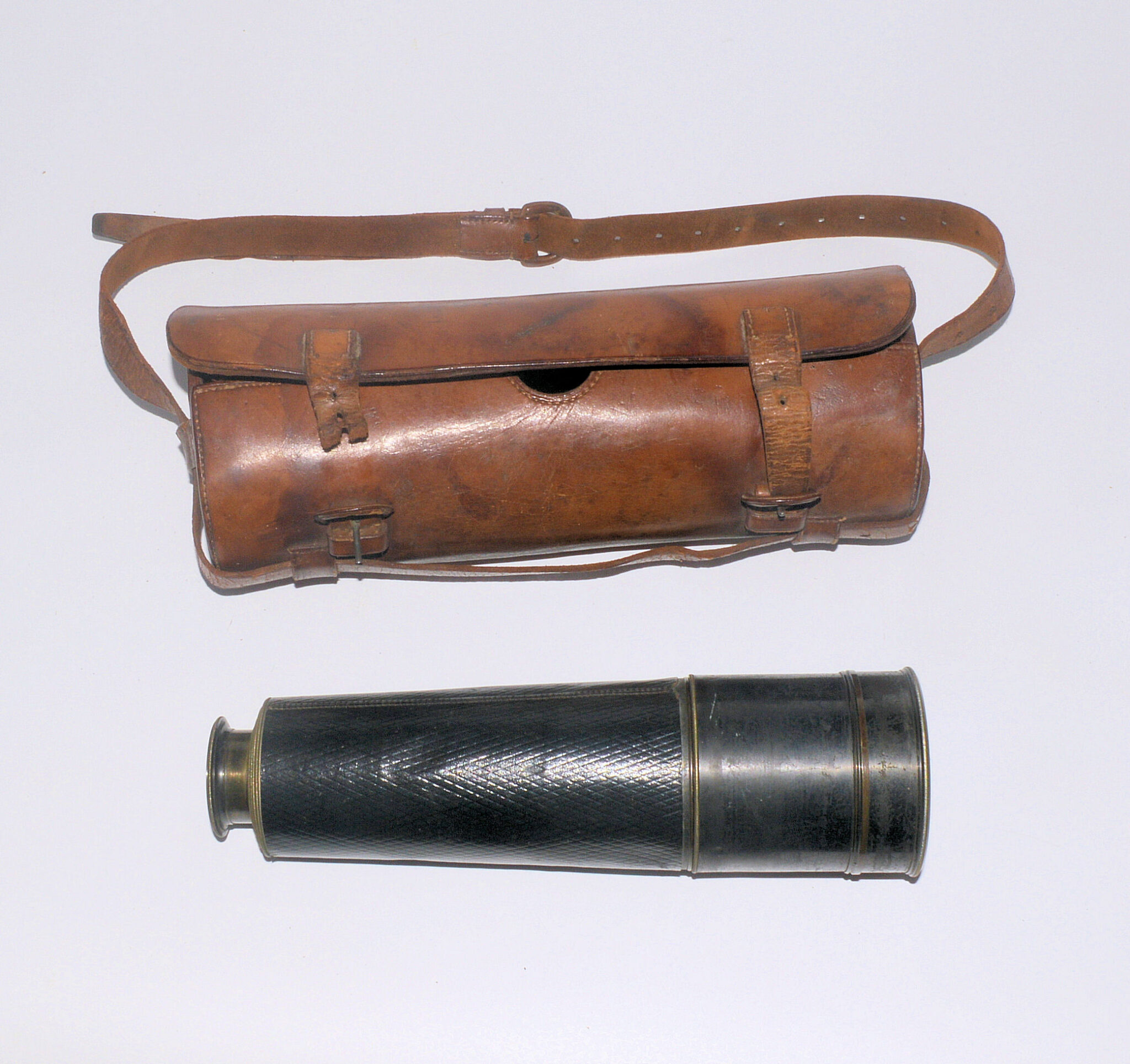 SOLD – four draw telescope. Colonel Drury Lowe CB, Zulu interest.